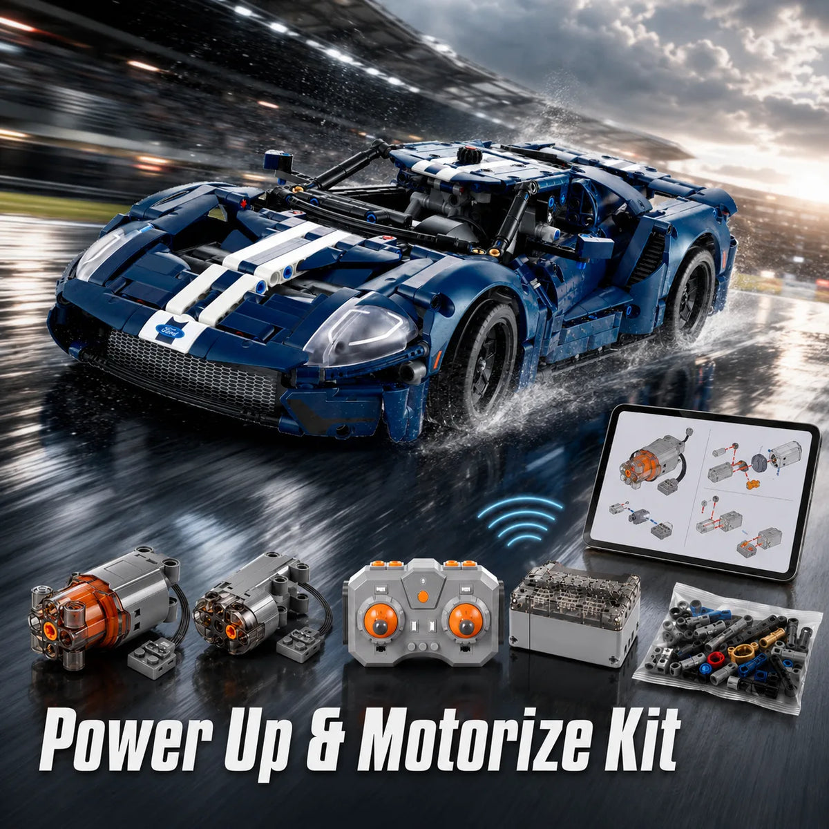 Power Functions Kit for 2022 Ford GT #42154 Motor – ZENE