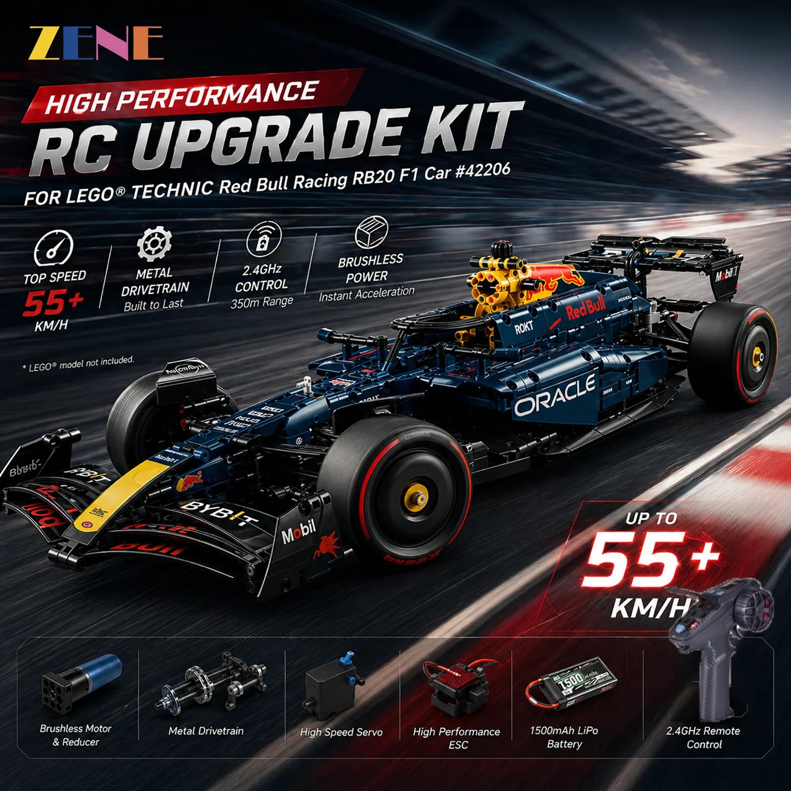 The Group Formula 1 | ZENE Bricks F1® Gifts & Toys