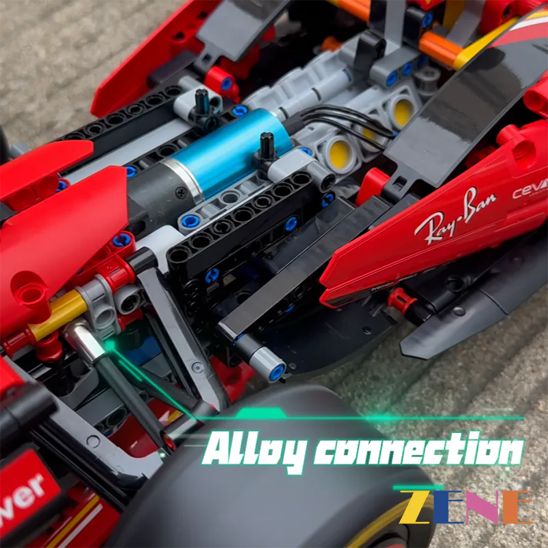 zene bricks Power Functions Kit for LEGO Ferrari SF-24 F1 Car #42207 (High Performance RC)