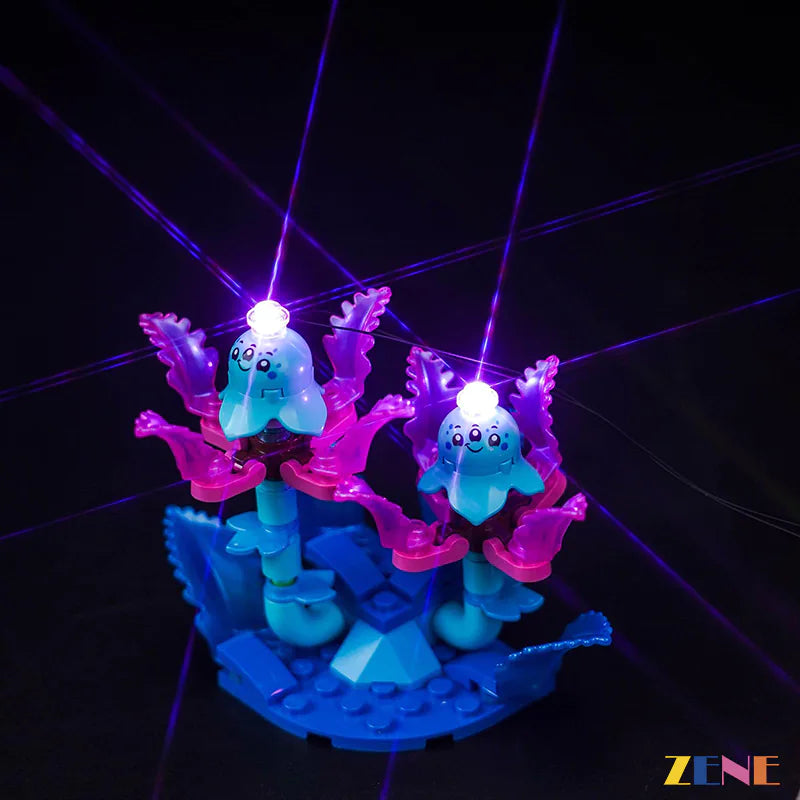 zene bricks Light Kit for LEGO Space Research Rover #42602