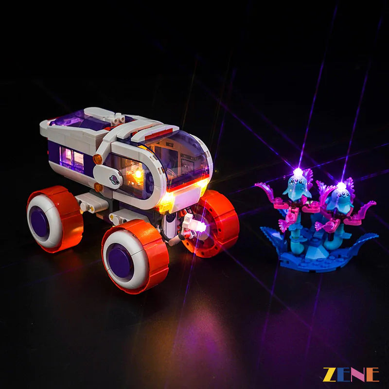 zene bricks Light Kit for LEGO Space Research Rover #42602