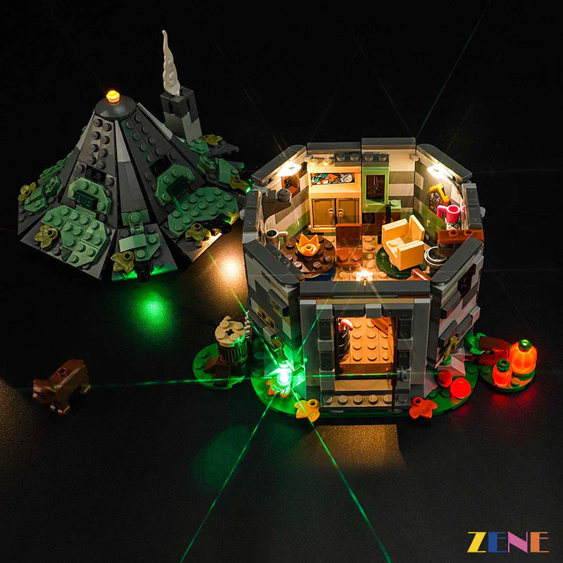 zene bricks Light Kit for LEGO Hagrid's Hut An Unexpected Visit #76428 Harry Potter
