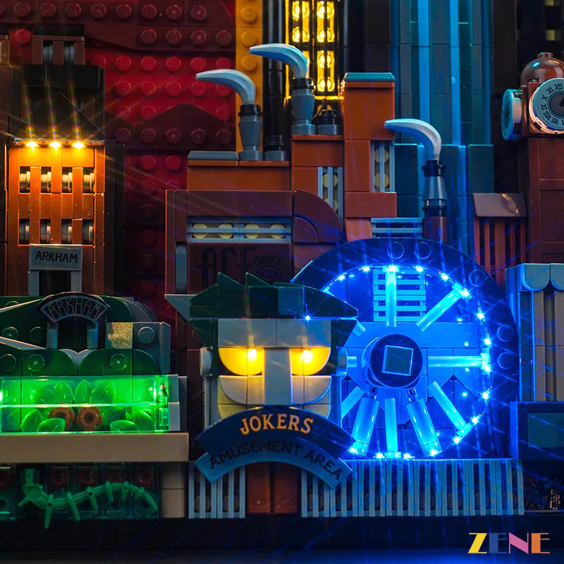 Light Kit for LEGO Batman Gotham City #76271 :The Animated