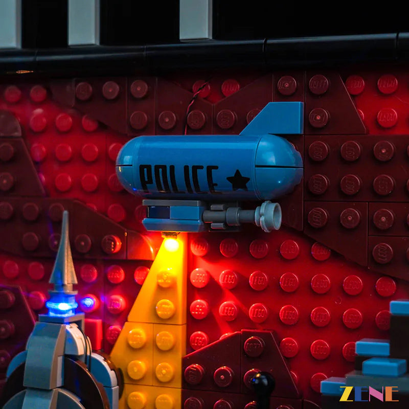 zene bricks Light Kit for LEGO Batman Gotham City #76271 :The Animated Series