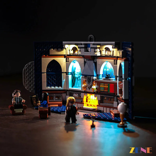 Lego Ravenclaw House Banner WITH Lights