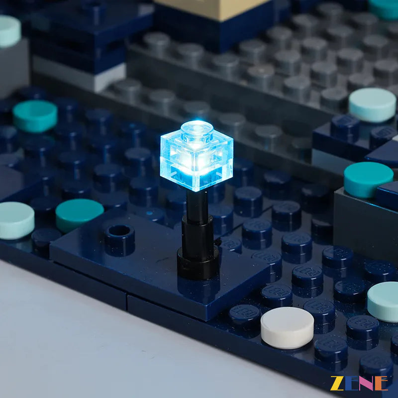 zene bricks Light Kit for LEGO The Crafting Box #21246