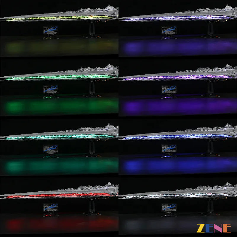 zene bricks Light Kit for LEGO Star Wars Super Star Destroyer #10221