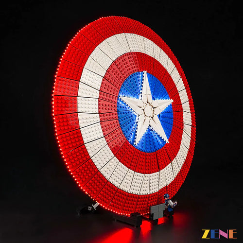 Zene Captain America Shield Light