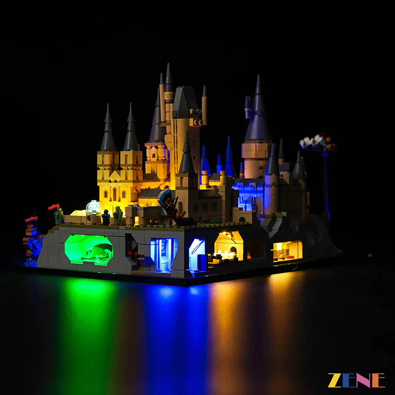 zene bricks Light Kit for Grounds and Hogwarts™ Castle #76419 (Harry Potter)