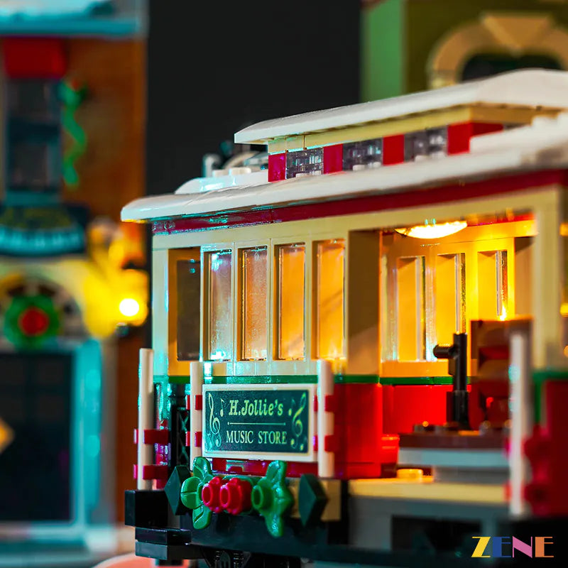 zene bricks Light Kit LEGO Holiday Main Street #10308 (Ver.1)