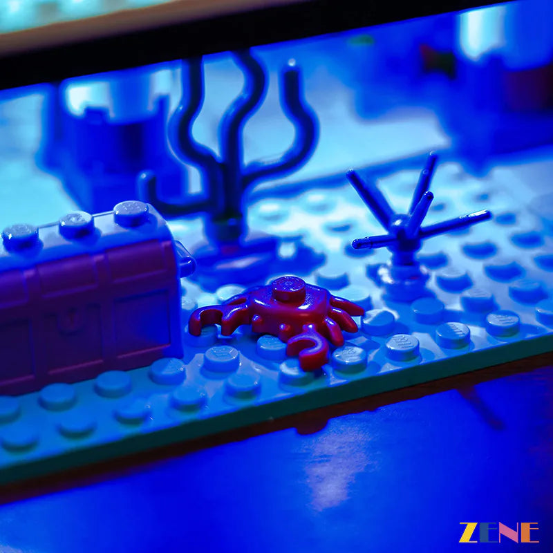 zene bricks Light Kit for LEGO Sea Rescue Center #41736