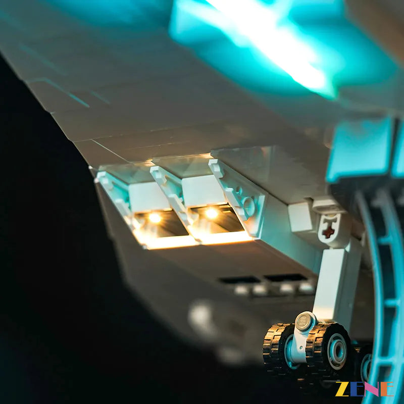 zene bricks Light Kit for LEGO Concorde #10318