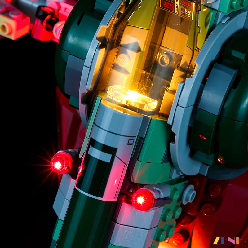 zene bricks Light Kit for LEGO Boba Fett’s Starship™ #75312