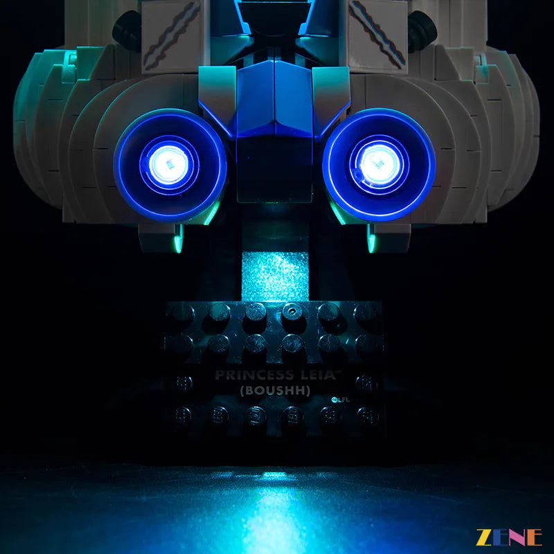 zene bricks Light Kit for LEGO Captain Rex™ Helmet #75349