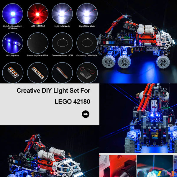 Light Kit for LEGO Mars Crew Exploration Rover #42180