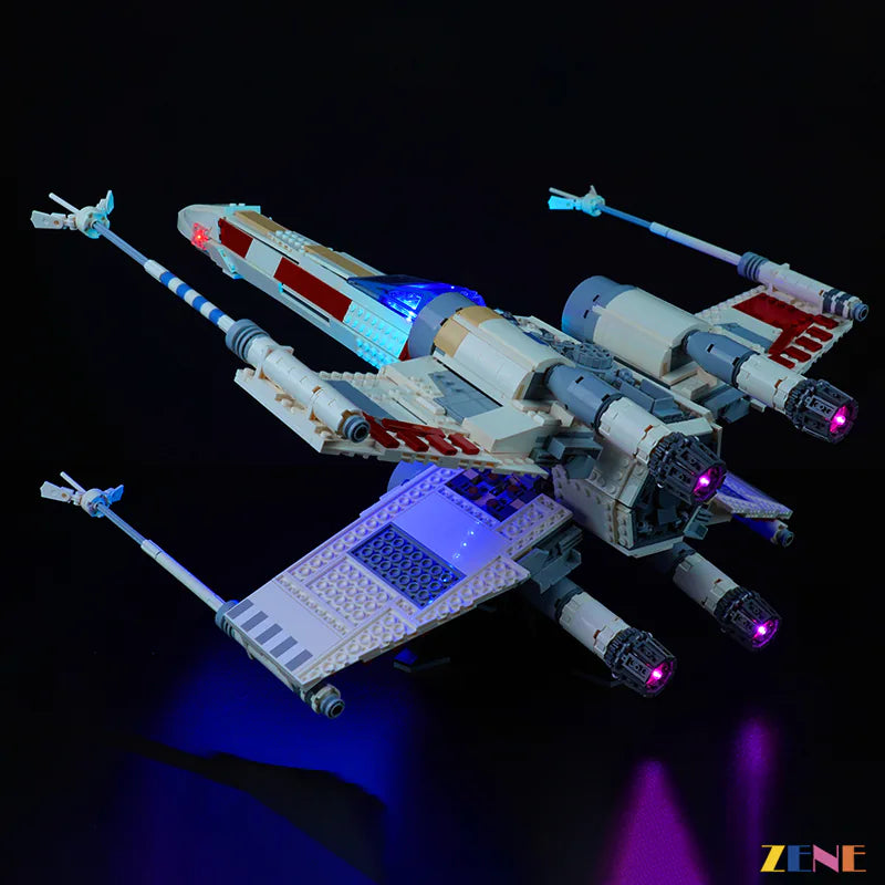 zene bricks Light Kit for LEGO X-Wing Starfighter™ #75355