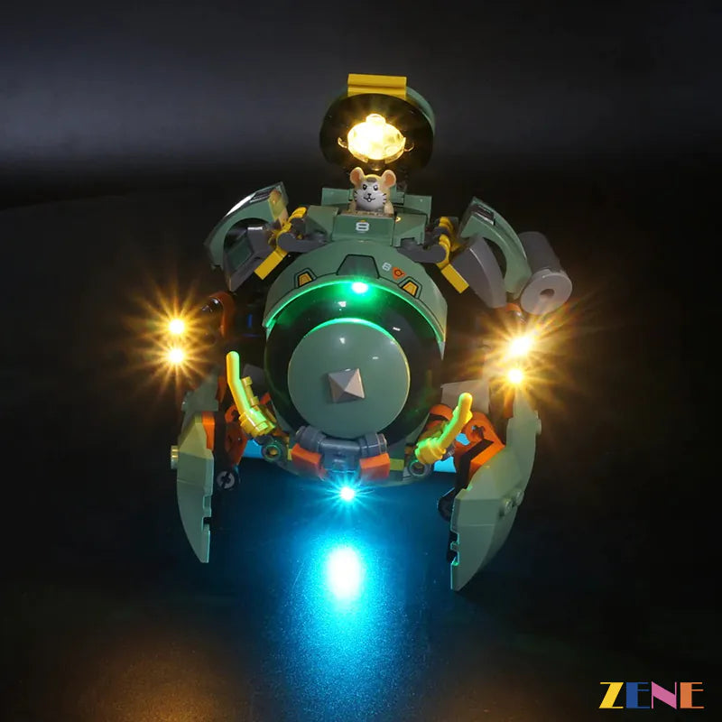 zene bricks LEGO Wrecking Ball Overwatch #75976 Light Kit