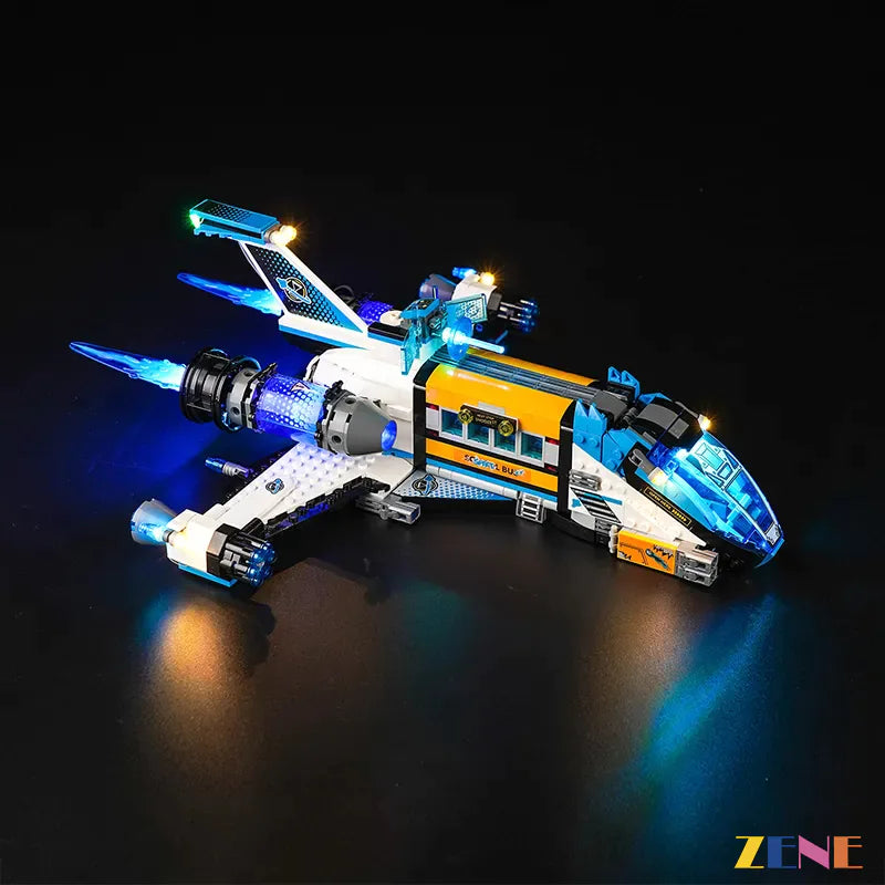 zene bricks Light Kit for LEGO DREAMZzz Mr. Oz's Spacebus #71460 Spaceship
