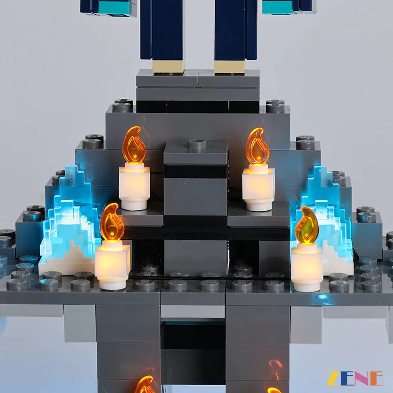 zene bricks Light Kit for LEGO The Crafting Box #21246