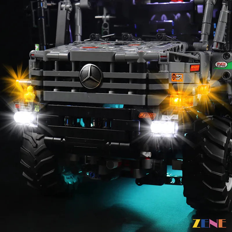 zene bricks Light Kit for LEGO Mercedes-Benz Zetros Trial Truck 4X4 #42129