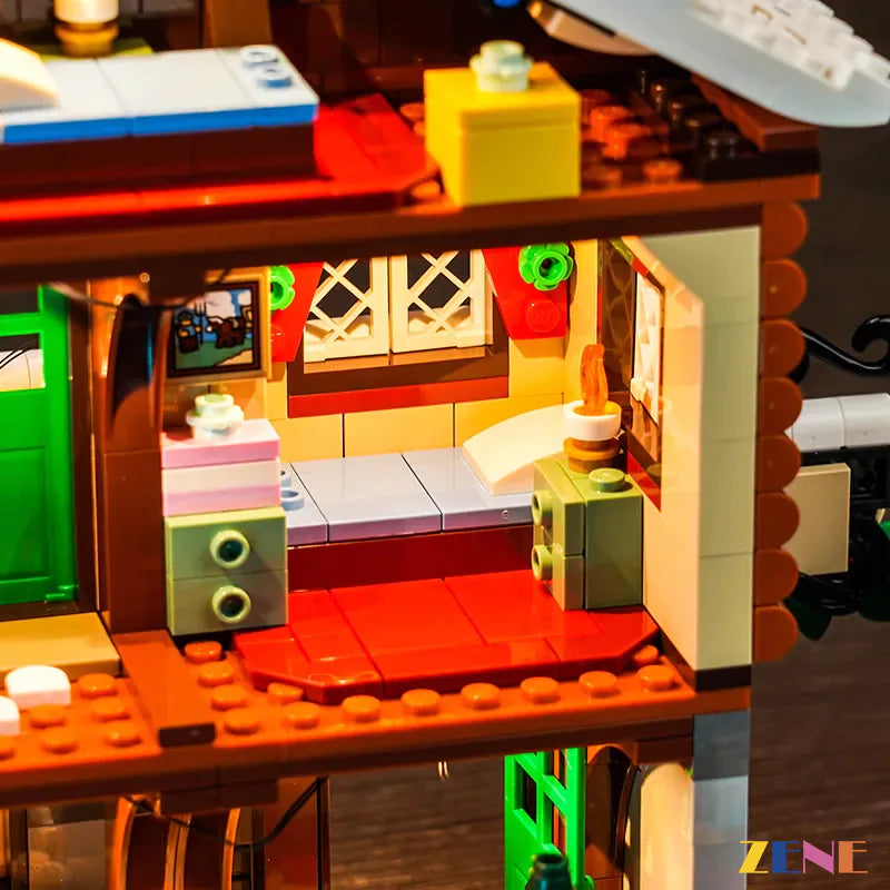 zene bricks Light Kit for Alpine Lodge Icons #10325