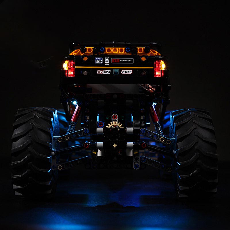 remote control truck light upgrade - ZENE Bricks Light Kit for LEGO® 4X4 X-treme Off-Roader #42099