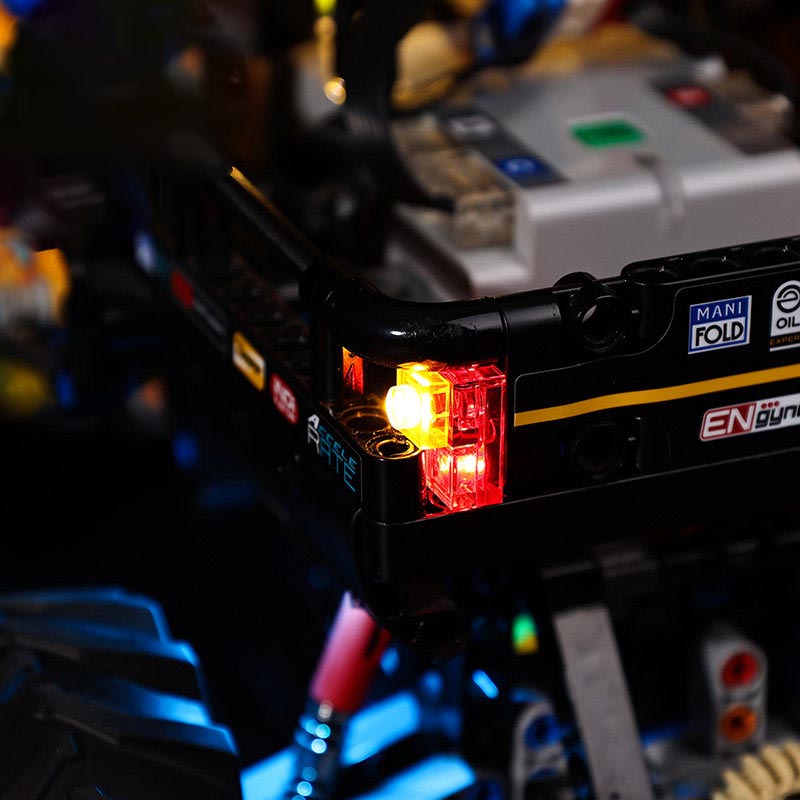 off-road adventure accent lights - ZENE Bricks Light Kit for LEGO® 4X4 X-treme Off-Roader #42099