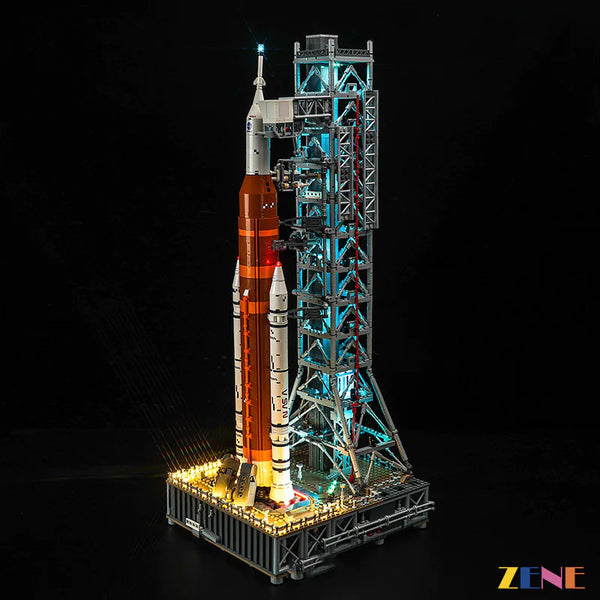 zenebricks Light Kit for LEGO Artemis Space Launch System NASA #10341 (Ver.2)
