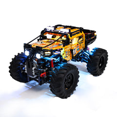 Powered Up trail truck LEDs - ZENE Bricks Light Kit for LEGO® 4X4 X-treme Off-Roader #42099