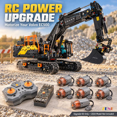 Power Functions Kit for LEGO Volvo EC500 Hybrid Excavator #42215 Motorize & Upgrade