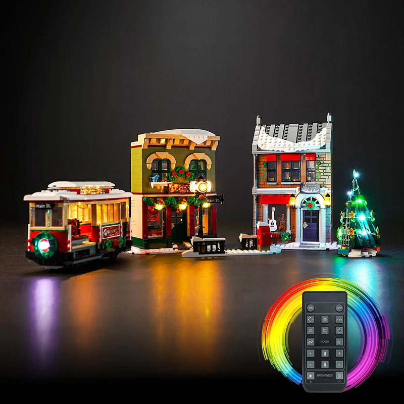 zene bricks Light Kit LEGO Holiday Main Street #10308 (Ver.1)