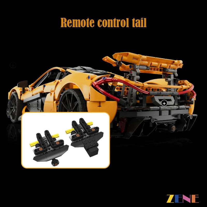 zene bricks Power Functions Kit for LEGO McLaren P1 #42172 RC Motorized