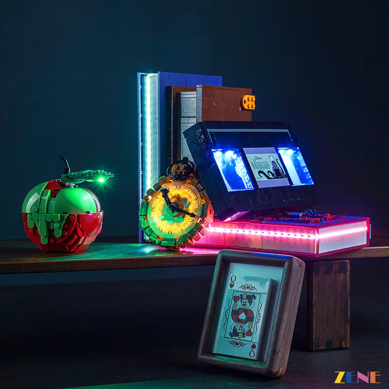 zene bricks Light Kit for LEGO Villain Icons #43227