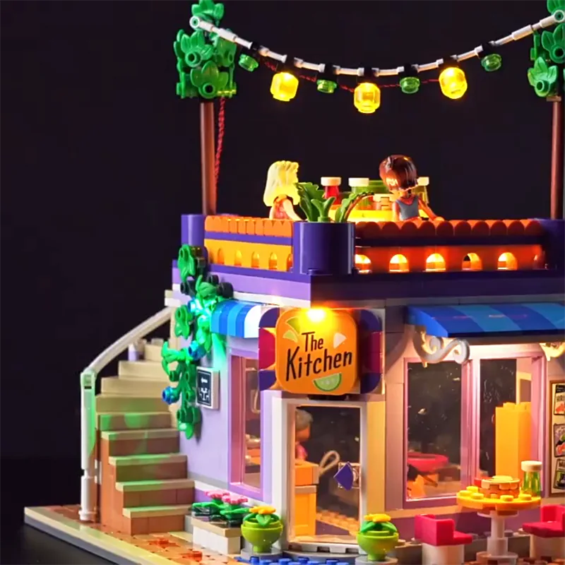 zene bricks Light Kit for Heartlake City Community Kitchen #41747