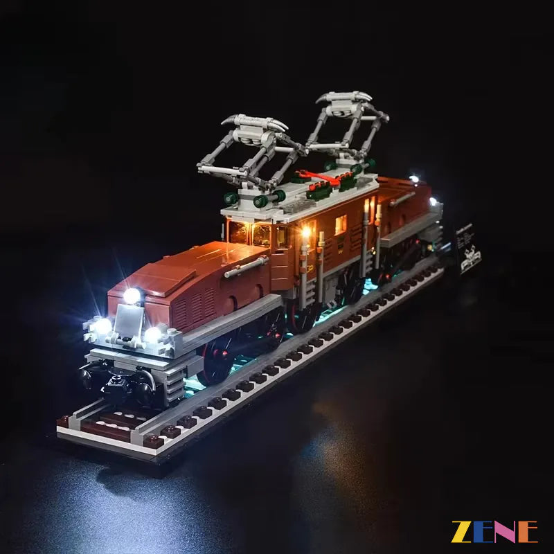 zene bricks Light Kit for Crocodile Locomotive #10277