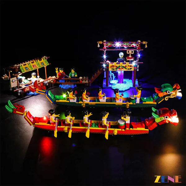 Lego Dragon Boat Race Light Kit