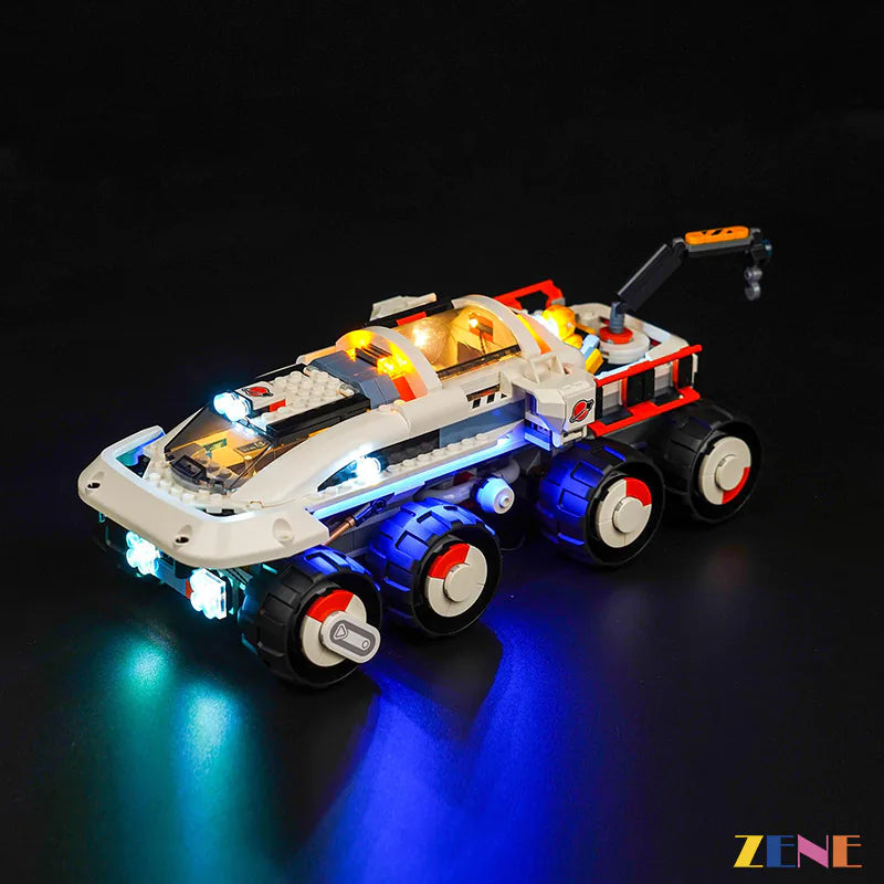 zene bricks Light Kit for LEGO Command Rover and Crane Loader #60432