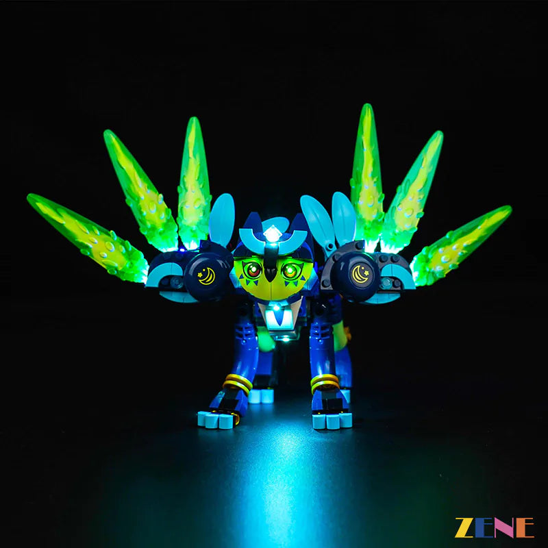 Liz LEGO® 71476 Zoey and Zian the Cat-Owl – Monkey Fish Toys