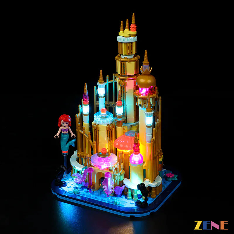 Light Kit for LEGO Mini Disney Ariel Castle 40708