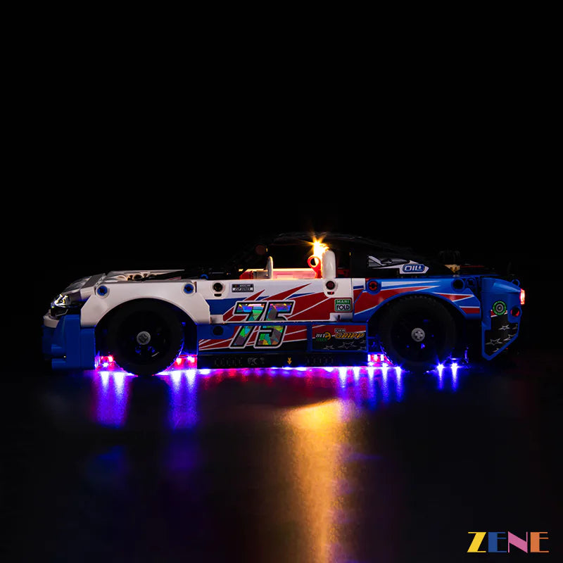 zene bricks Light Kit for LEGO NASCAR Next Gen Chevrolet Camaro ZL1 #42153