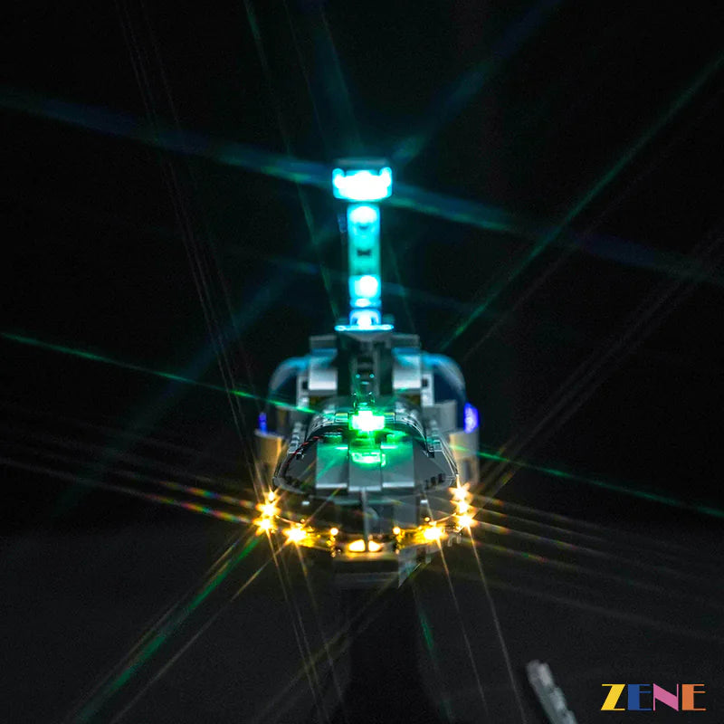 zene bricks Light Kit for LEGO Invisible Hand Star Wars #75377