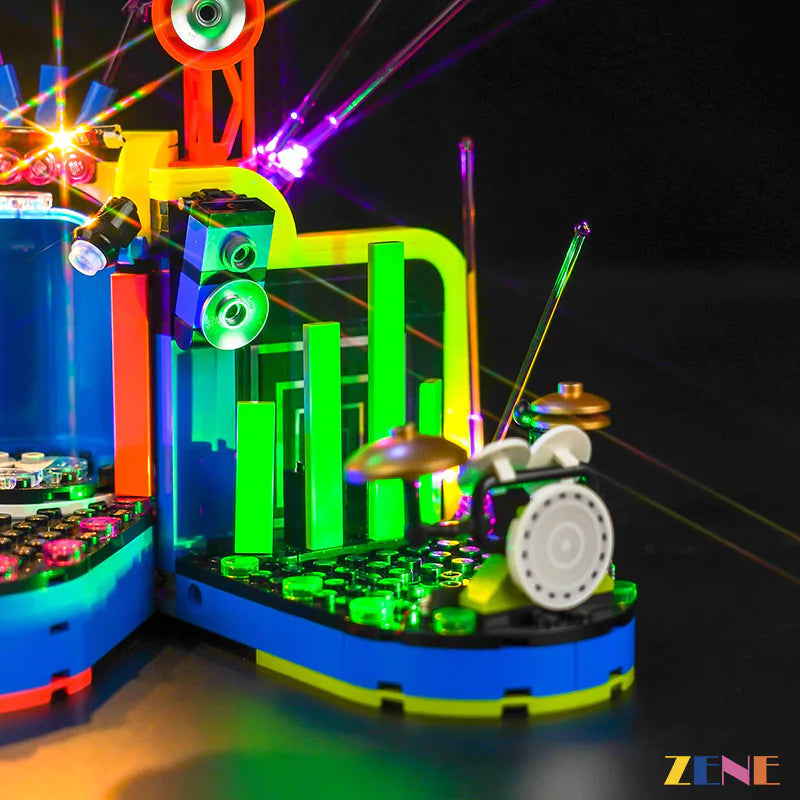 zene bricks Light Kit for LEGO Heartlake City Music Talent Show #42616