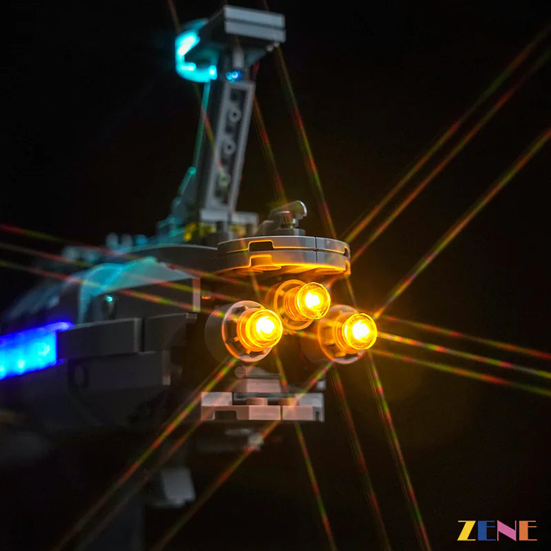 zene bricks Light Kit for LEGO Invisible Hand Star Wars #75377