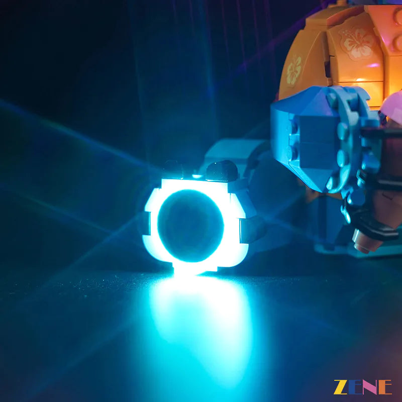 zene bricks Light Kit for LEGO Stitch Disney #43249