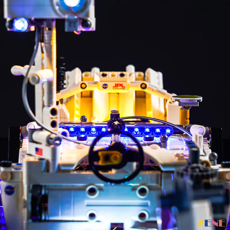 zene bricks Light Kit for LEGO Mars Rover Perseverancer #42158