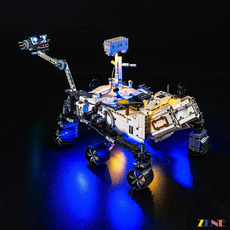 zene bricks Light Kit for LEGO Mars Rover Perseverancer #42158