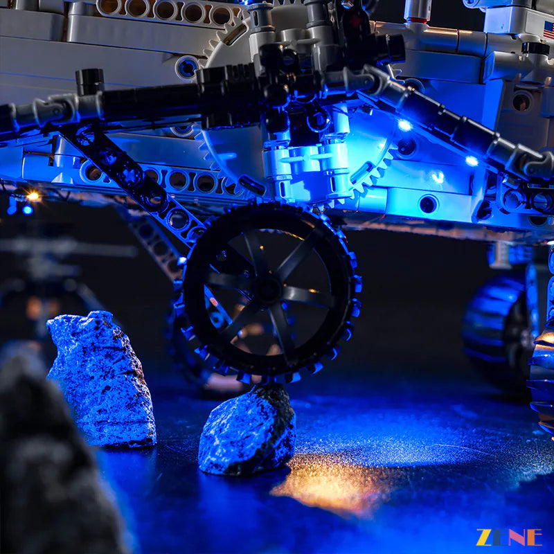 zene bricks Light Kit for LEGO Mars Rover Perseverancer #42158