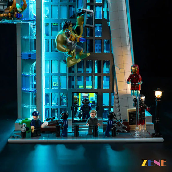 ZENE LEGO Light Marvel Avengers Tower 76269