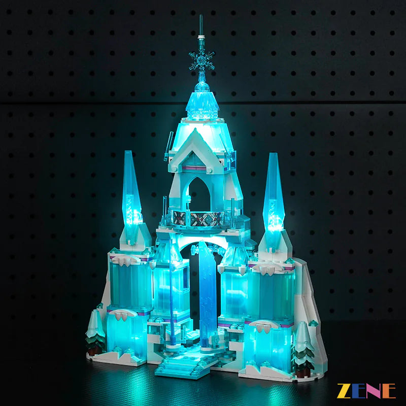 zene bricks Light Kit for LEGO Elsa's Ice Palace Disney #43244