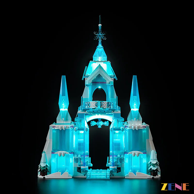 zene bricks Light Kit for LEGO Elsa's Ice Palace Disney #43244